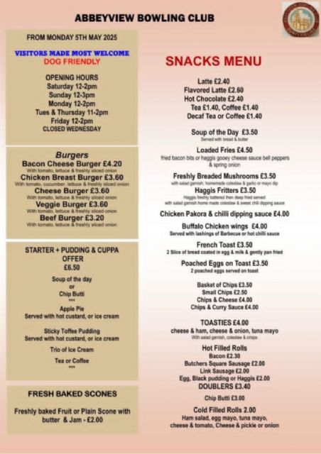 May 2025 Menu.1